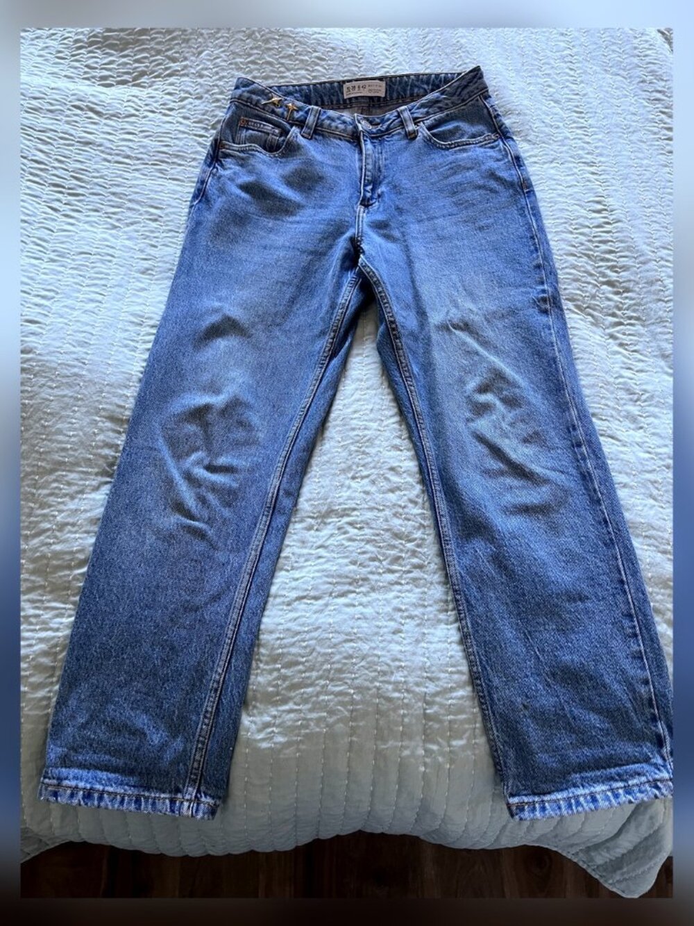 Primark Denim Co Mid Wash Straight Leg Jeans US 6